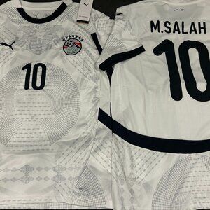 EGYPT National Team MOHAMED SALAH Men's JERSEY Sz M,L,XL,2XL NWT by Puma